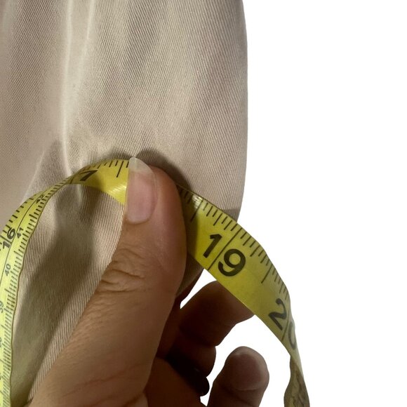 Vintage Y2K Old Navy Low Waist Khaki Wide Leg Pants 6 - Picture 8 of 12